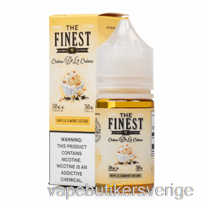 Vape Sverige Vanilj Mandelkräm - Den Finaste Cr